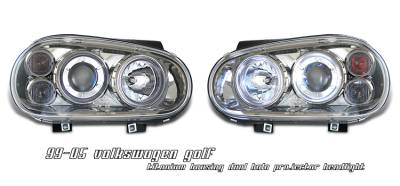 Volkswagen Golf Option Racing Projector Headlight - 11-45261