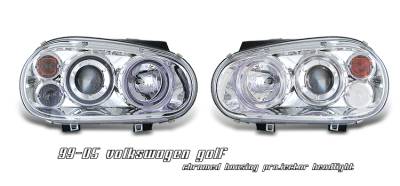 Volkswagen Golf Option Racing Projector Headlight - 11-45263