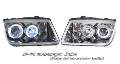 Volkswagen Jetta Option Racing Projector Headlight - 11-45273