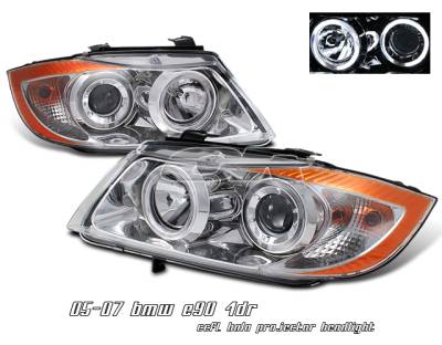 BMW 3 Series Option Racing CCFL Projector Headlight - 12-12117