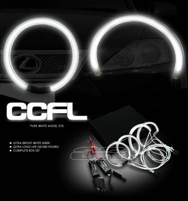 Lexus IS Option Racing CCFL Halo Ring for Headlights - 13-29109