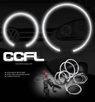 Volkswagen Golf Option Racing CCFL Halo Ring for Headlights - 13-45115