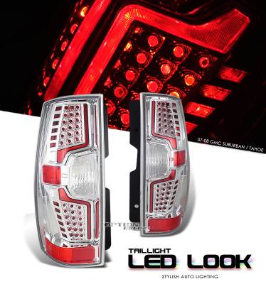 Chevrolet Suburban Option Racing LED Look Taillight - 17-15145