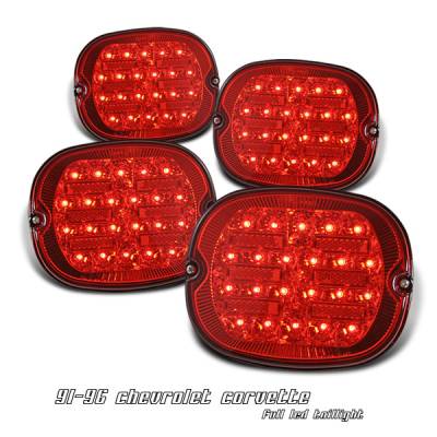 Chevrolet Corvette Option Racing LED Taillight - 17-15150