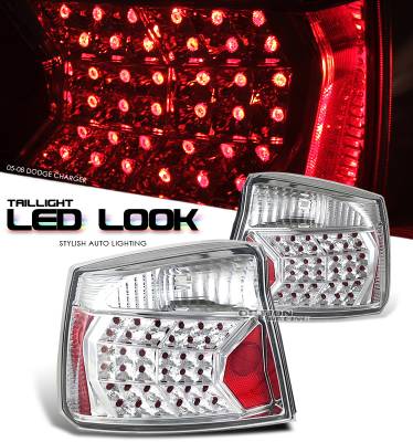 Dodge Charger Option Racing LED Look Taillight - 17-17154