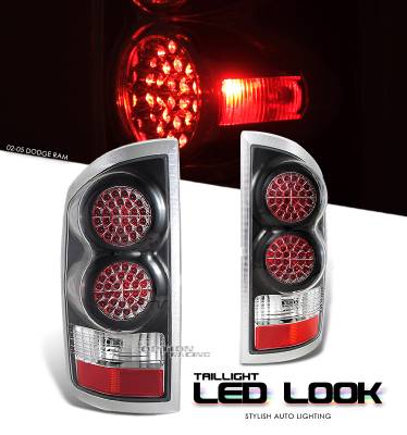 Dodge Ram Option Racing LED Look Taillight - 17-17175