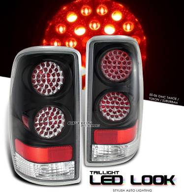 Chevrolet Suburban Option Racing LED Look Taillight - 17-19232