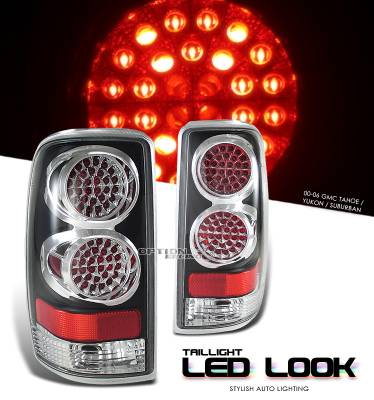 Chevrolet Suburban Option Racing LED Look Taillight - 17-19233