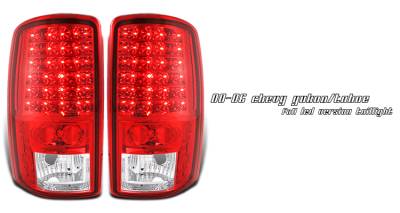 Chevrolet Suburban Option Racing LED Taillight - 17-19246