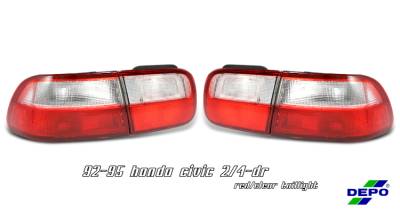 Honda Civic Option Racing Taillight - 17-20262