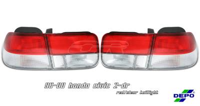 Honda Civic Option Racing Taillight - 17-20266