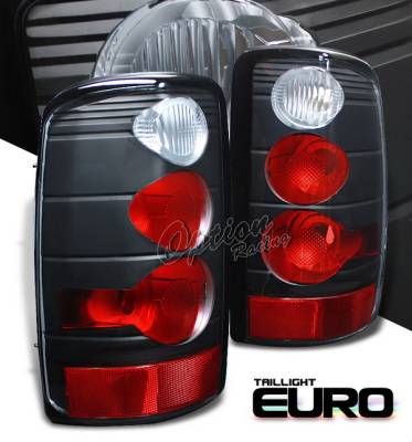 Chevrolet Suburban Option Racing Taillights - Black Altezza - 19-15350