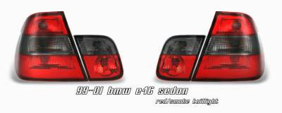 BMW 3 Series Option Racing Taillight - 21-12127