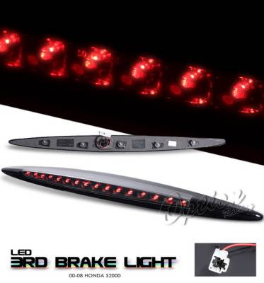 Honda S2000 Option Racing LED Third Brake Light - Black - 23-20153