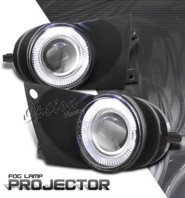 BMW 5 Series Option Racing Fog Light Kit - Halo Projector - 28-12228