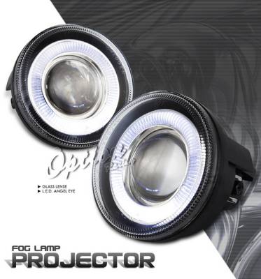 Dodge Dakota Option Racing Fog Light Kit - Halo Projector - 28-17233