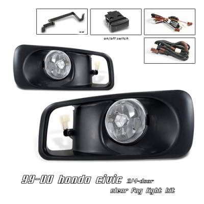 Honda Civic Option Racing Fog Light Kit - 28-20130