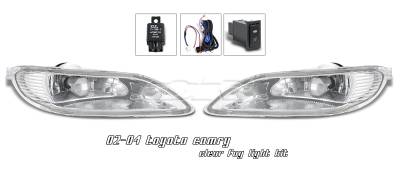 Toyota Camry Option Racing Fog Light Kit - 28-44159