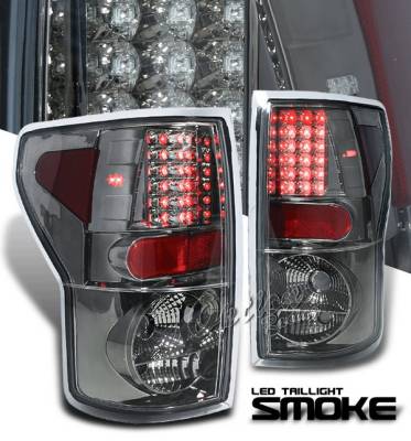 Toyota Tundra Option Racing LED Taillights - Smoke - 74-44103