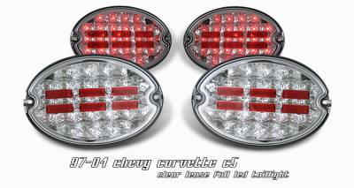 Chevrolet Corvette Option Racing LED Taillight - 75-15128