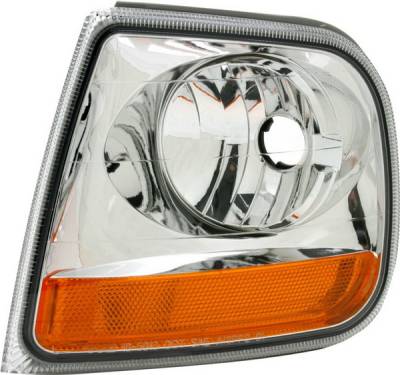 Ford F150 Pilot Chrome Turn Signal Light - Pair - ML-501