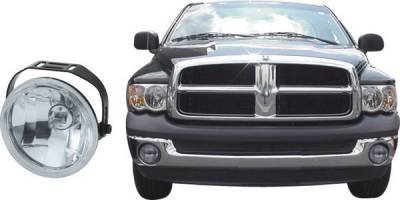 Dodge Ram Pilot Custom Driving Light Kit - Clear - Pair - PL-138C