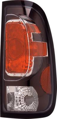 Ford F-Series Pilot Black Taillight - Pair - TL-501BK