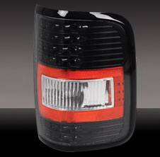 Ford F-Series Pilot Black Taillight - Pair - TL-514BK