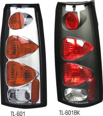 Chevrolet Blazer Pilot Chrome Taillight - Pair - TL-601