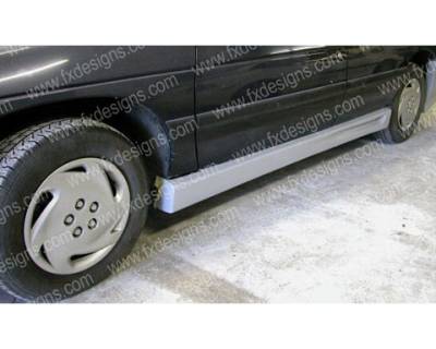 Chevrolet Corsica FX Design Xtreme Style Side Skirts - FX-1047