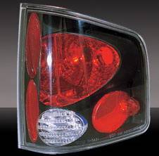 Chevrolet Silverado Pilot Black Taillight - Pair - TL-603BK