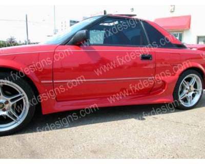 Toyota MR2 FX Design Side Skirts - FX-908