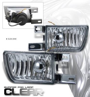 Volkswagen Golf Option Racing Fog Light Kit - Chrome - YH-2314-C