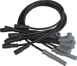 GM MSD Ignition Wire Set - Black Super Conductor - 32833