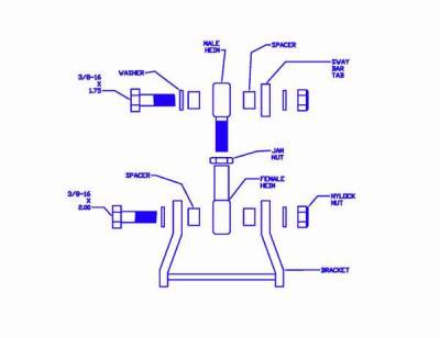 Anti-Roll Bar Adapter Kit - 65.1006