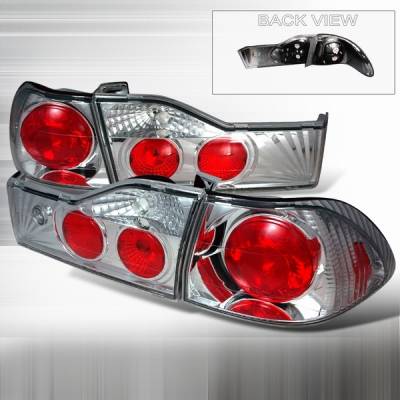 Honda Accord 4DR DiscoSpec-D Tuning Chrome Altezza Taillights - LT-ACD014-YD