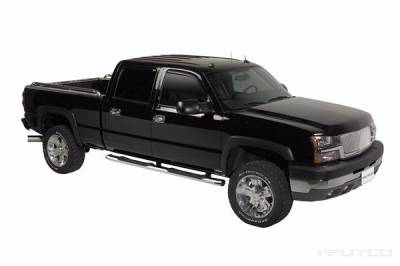 Chevrolet Silverado Putco Hybrid Oval Step Bars - 44423