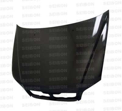 Mitsubishi Lancer Seibon OEM Style Carbon Fiber Hood - HD0203MITLAN-OE