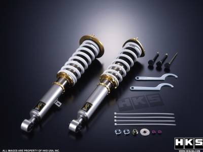 BMW 3 Series 4DR HKS Hipermax III CLX Suspension Kit - 80160-LB002