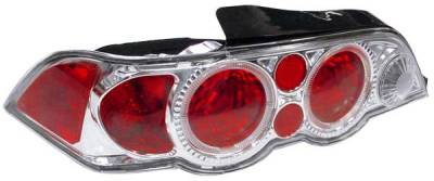 Chrome Euro Taillights - 9395