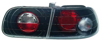 Honda Civic HB IPCW Taillights - Crystal Eyes - 1PC - CWT-728B2