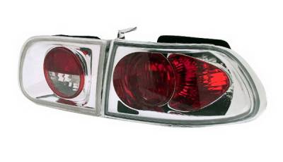 Honda Civic HB IPCW Taillights - Crystal Eyes - 1PC - CWT-728C