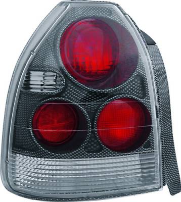 Honda Civic HB IPCW Taillights - Crystal Eyes - 1 Pair - CWT-730CF