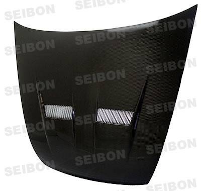 Honda Accord 4DR Seibon VSII Style Carbon Fiber Hood - HD9802HDAC4D-VSII