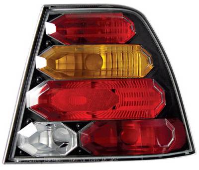 Volkswagen Jetta IPCW Taillights - Crystal Eyes - 1 Pair - CWT-CE3034CBA