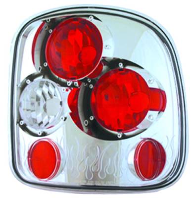 Chevrolet Silverado IPCW Taillights - Crystal Eyes - 1 Pair - CWT-CE325C