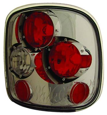 Chevrolet Silverado IPCW Taillights - Crystal Eyes - 1 Pair - CWT-CE325CS