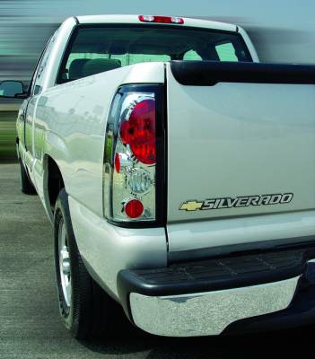 Chevrolet Silverado IPCW Taillights - Crystal Eyes - 1 Pair - CWT-CE337C