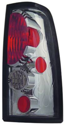 Chevrolet Silverado IPCW Taillights - Crystal Eyes - 1 Pair - CWT-CE337CS