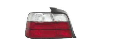 Red and Clear Taillights - Pair - MTX-09-228